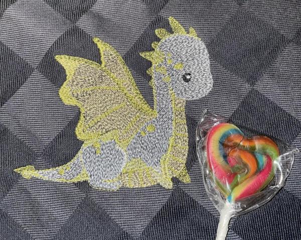 Vollstickdatei Drachen Ellie und Fritzi